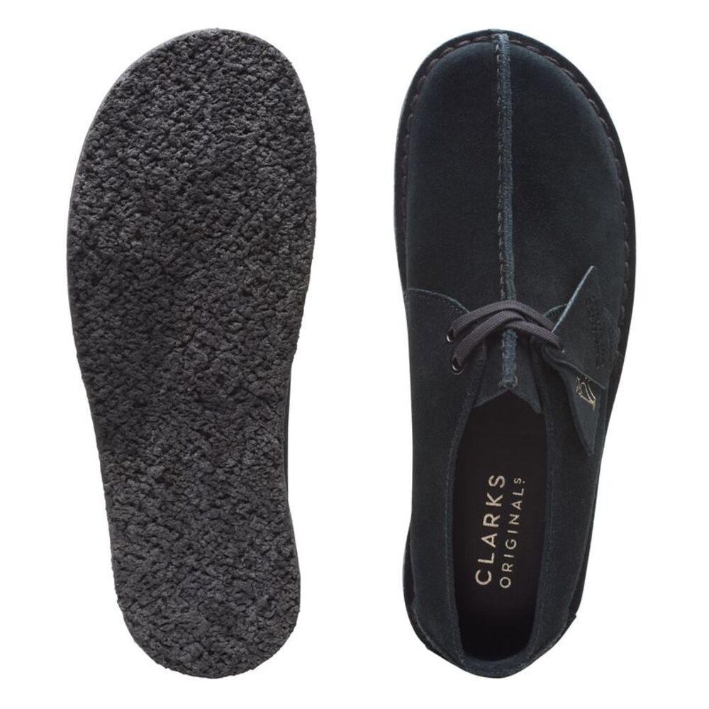 Clarks Womens Desert Trek Black Shoes (NWT) - Picture 6 of 6